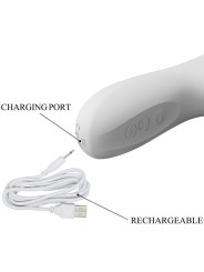 PRETTY LOVE REESE VIBRADOR CON ROTACION PLATEADO