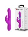 PRETTY LOVE REESE VIBRADOR CON ROTACION MORADO