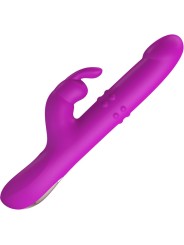 PRETTY LOVE REESE VIBRADOR CON ROTACION MORADO
