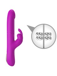 PRETTY LOVE REESE VIBRADOR CON ROTACION MORADO