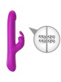 PRETTY LOVE REESE VIBRADOR CON ROTACION MORADO