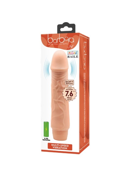 BAILE BARBARA VIBRADOR REALISTICO 20 CM