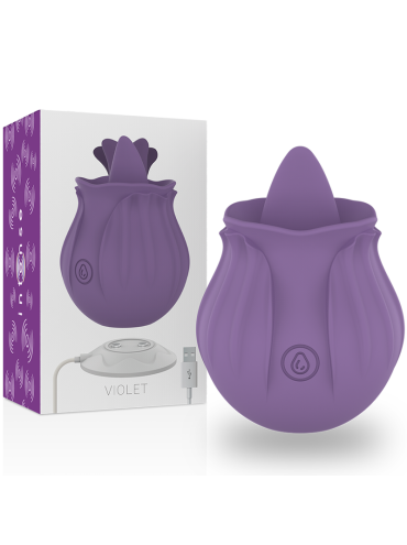 INTENSE VIOLET ESTIMULADOR LENGUA BASE MAGNETICA