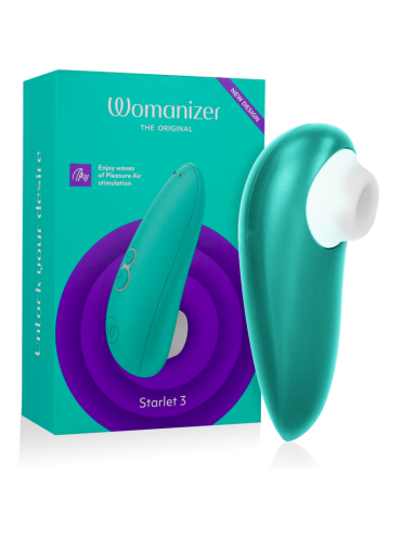 WOMANIZER STARLET 3 ESTIMULADOR CLITORIS TURQUESA