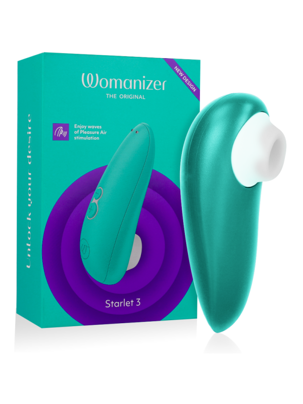 WOMANIZER STARLET 3 ESTIMULADOR CLITORIS TURQUESA