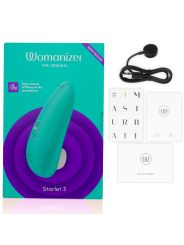 WOMANIZER STARLET 3 ESTIMULADOR CLITORIS TURQUESA