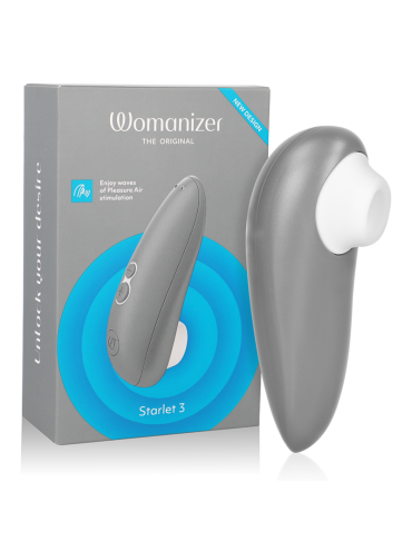 WOMANIZER STARLET 3 ESTIMULADOR CLITORIS GRIS