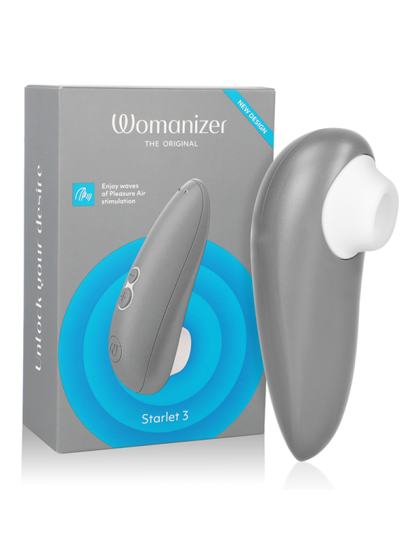 WOMANIZER STARLET 3 ESTIMULADOR CLITORIS GRIS