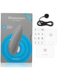 WOMANIZER STARLET 3 ESTIMULADOR CLITORIS GRIS