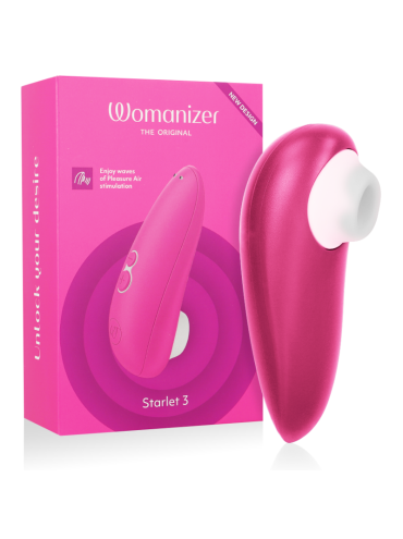 WOMANIZER STARLET 3 ESTIMULADOR CLITORIS ROSA