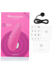 WOMANIZER STARLET 3 ESTIMULADOR CLITORIS ROSA