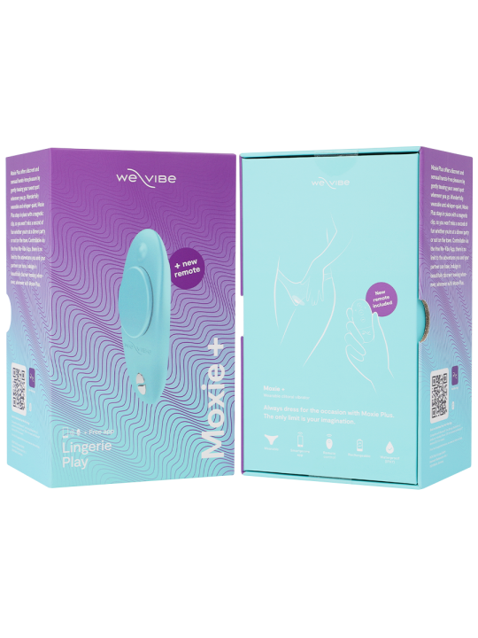 WE VIBE MOXIE VIBRADOR CLITORIS AQUA