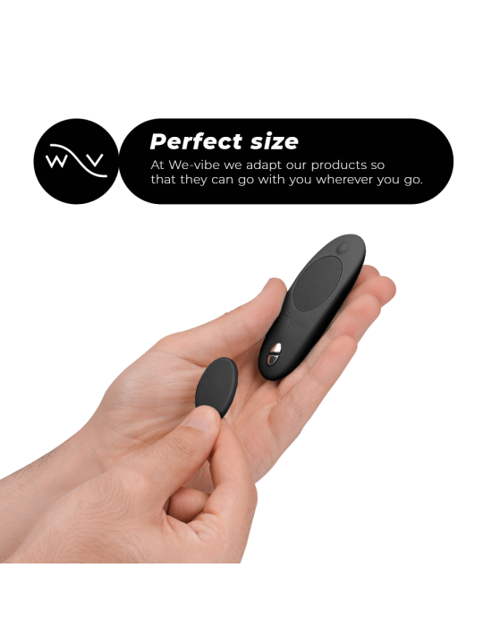 WE VIBE MOXIE VIBRADOR CLITORIS NEGRO