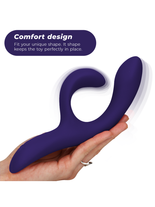 WE VIBE NOVA 3 VIBRADOR RABBIT AZUL MEDIANOCHE