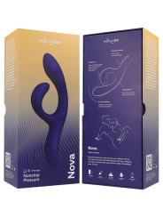 WE VIBE NOVA 3 VIBRADOR RABBIT AZUL MEDIANOCHE