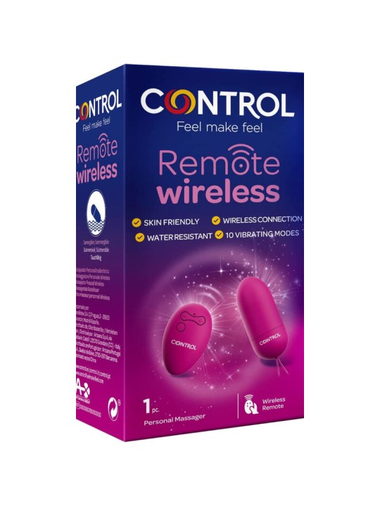 CONTROL MASAJEADOR PERSONAL CONTROL REMOTO WIRELESS