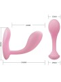 PRETTY LOVE BAIRD G SPOT 12 VIBRACIONES RECARGABLE ROSA APP
