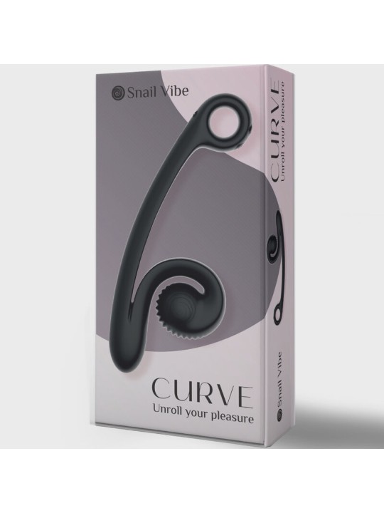 SNAIL VIBE CURVE VIBRADOR NEGRO