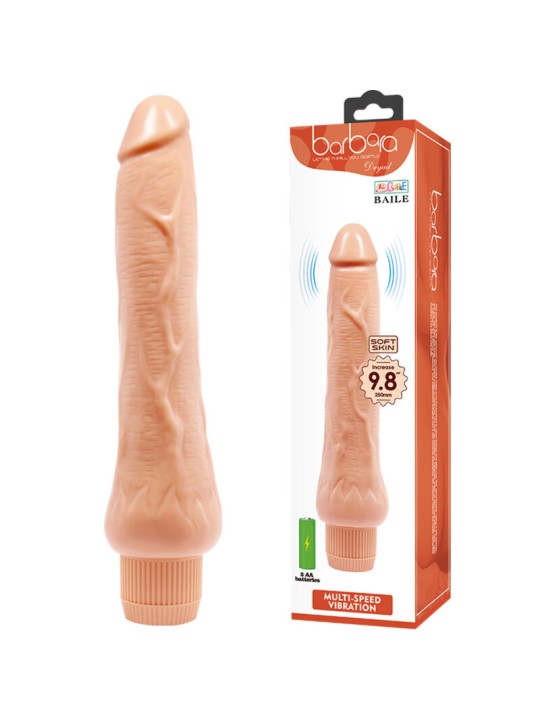 BAILE BARBARA VIBRADOR REALISTICO 25 CM