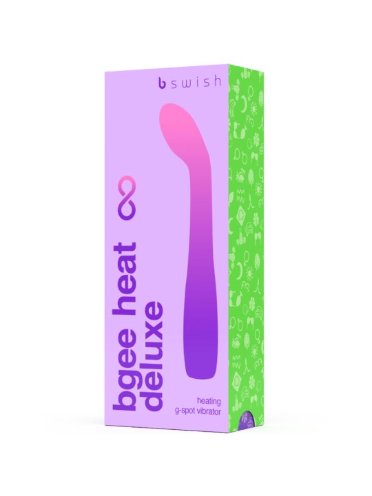 B SWISH BGEE HEAT INFINITE DELUXE VIBRADOR RECARGABLE SILICONA LAVANDA