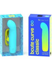 B SWISH BCUTE CURVE INFINITE CLASSIC VIBRADOR RECARGABLE SILICONA AZUL