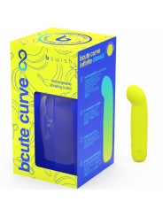 B SWISH BCUTE CURVE INFINITE CLASSIC EDICION LIMITADA VIBRADOR RECARGABLE SILICONA AMARILLO