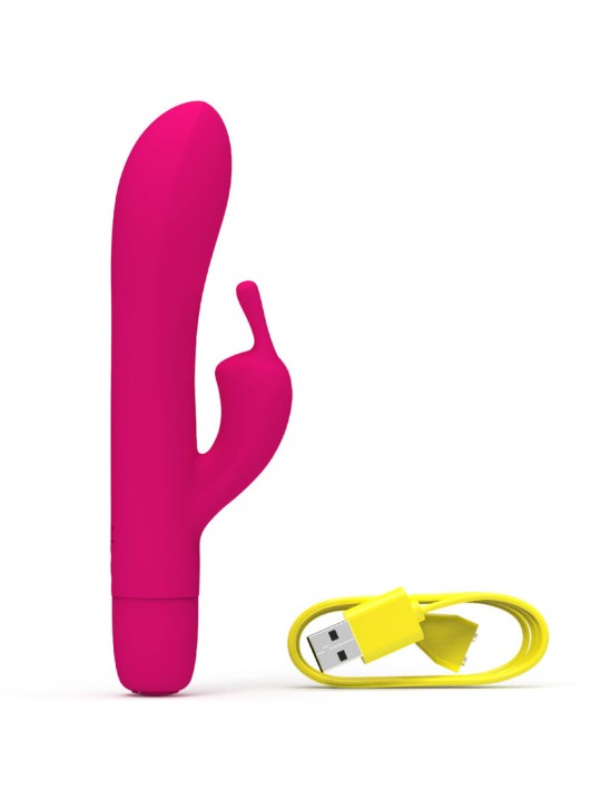 B SWISH BWILD BUNNY INFINITE CLASSIC VIBRADOR RECARGABLE SILICONA ROSA