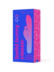 B SWISH BWILD BUNNY INFINITE CLASSIC VIBRADOR RECARGABLE SILICONA AZUL