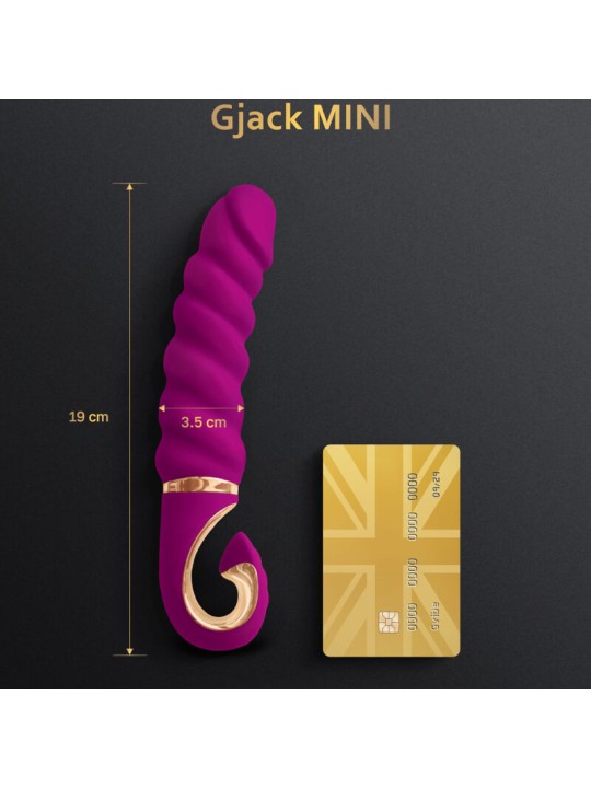 G VIBE GJACK MINI VIBRADOR SILICIONA MORADO