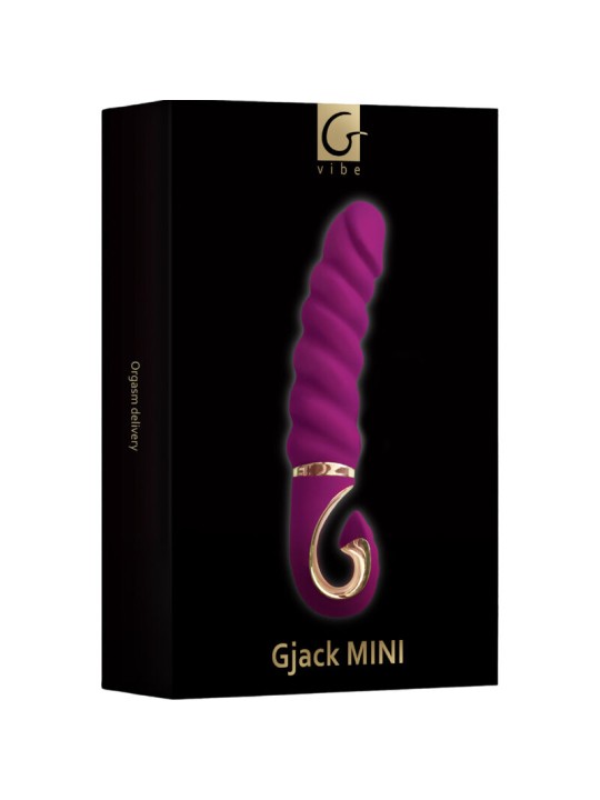 G VIBE GJACK MINI VIBRADOR SILICIONA MORADO