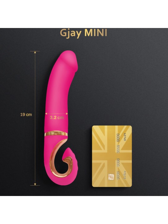 G VIBE GJAY MINI VIBRADOR SILICIONA ROSA