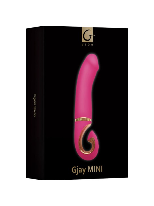 G VIBE GJAY MINI VIBRADOR SILICIONA ROSA