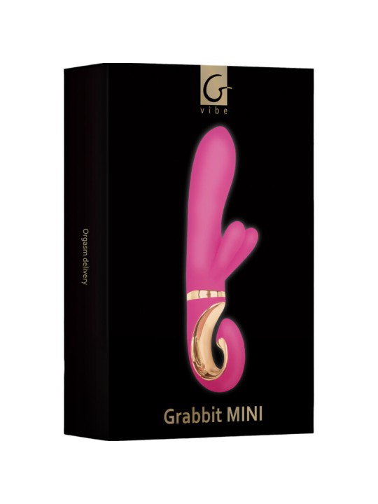 G VIBE GRABBIT MINI VIBRADOR SILICIONA ROSA