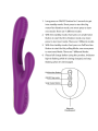 INTENSE APOLO VIBRADOR MULTIFUNCION RECARGABLE 7 VIBRACIONES CON LENGUA OSCILANTE MORADO