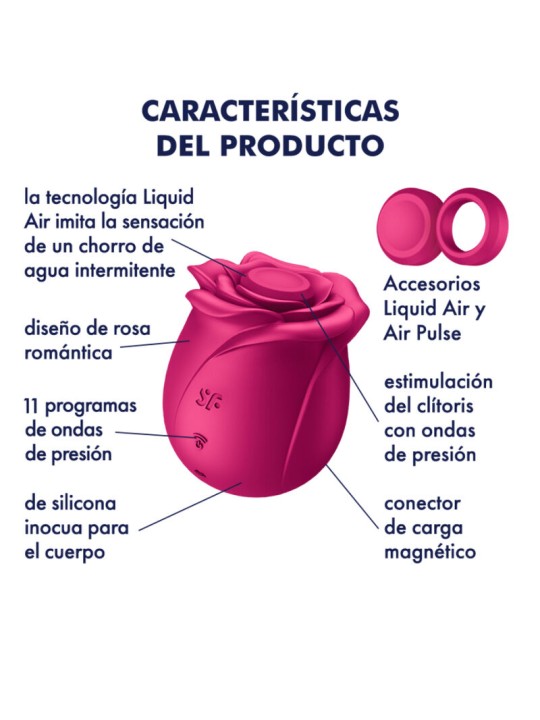 SATISFYER AIR PULSE PRO 2 CLASSIC BLOSSOM VIBRADOR