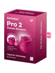 SATISFYER AIR PULSE PRO 2 CLASSIC BLOSSOM VIBRADOR