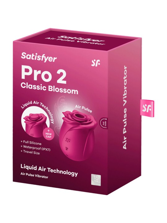 SATISFYER AIR PULSE PRO 2 CLASSIC BLOSSOM VIBRADOR