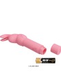 PRETTY LOVE VIBRADOR DE SILICONA CONEJO ROSA GERARDO