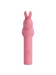 PRETTY LOVE VIBRADOR DE SILICONA CONEJO ROSA GERARDO