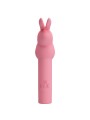 PRETTY LOVE VIBRADOR DE SILICONA CONEJO ROSA GERARDO