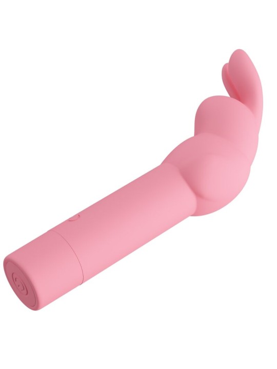 PRETTY LOVE VIBRADOR DE SILICONA CONEJO ROSA GERARDO