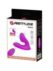 PRETTY LOVE MELVIN MASAJEADOR CLITORIS CON CONTROL REMOTO