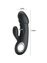 PRETTY LOVE ANSEL VIBRADOR ESTIMULADOR PUNTO G Y CLITORIS