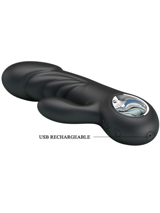 PRETTY LOVE ANSEL VIBRADOR ESTIMULADOR PUNTO G Y CLITORIS