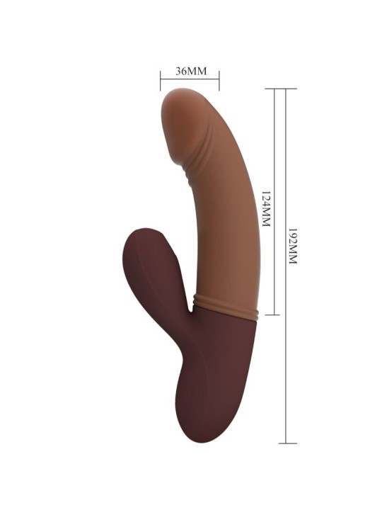 PRETTY LOVE KANE VIBRADOR PUNTOG ONDAS ESTIMULADORAS