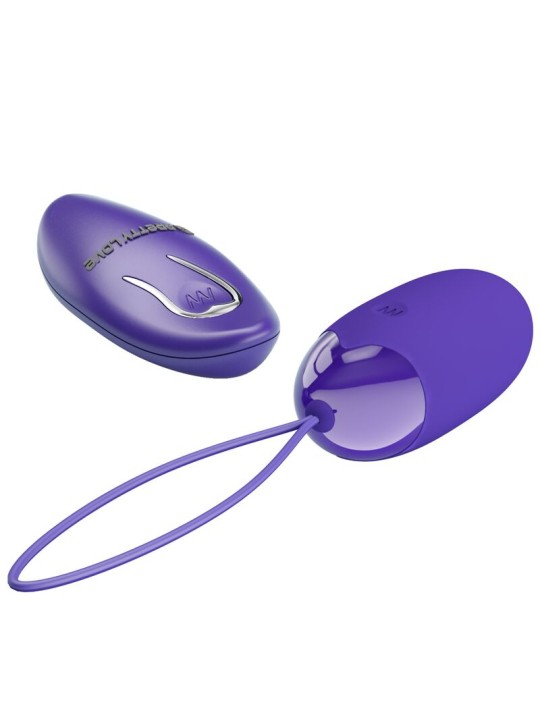 PRETTY LOVE BERGER YOUTH HUEVO VIBRADOR CONTROL REMOTO VIOLETA