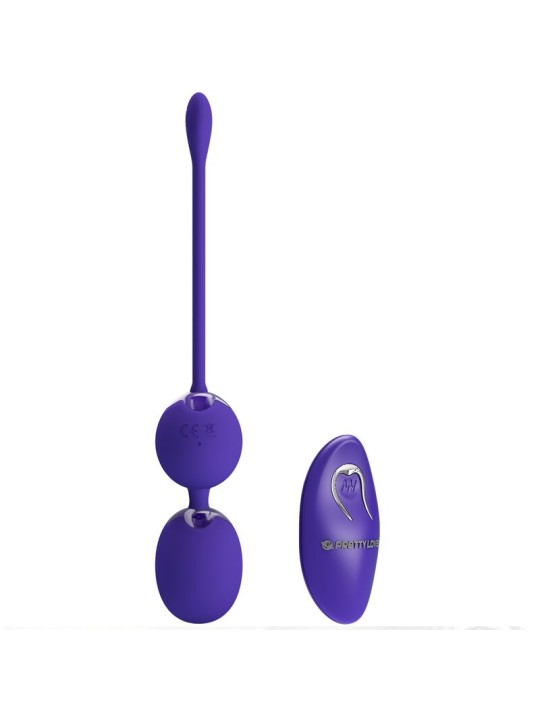PRETTY LOVE WILLIE YOUTH BOLAS CONTROL REMOTO VIBRACION VIOLETA