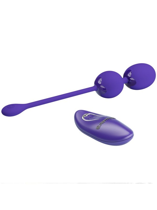 PRETTY LOVE WILLIE YOUTH BOLAS CONTROL REMOTO VIBRACION VIOLETA