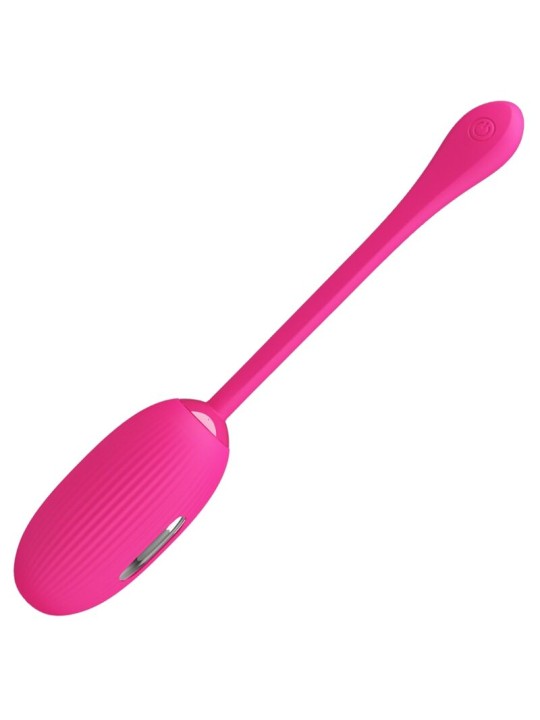 PRETTY LOVE DOREEN HUEVO VIBRADOR RECARGABLE MAGENTA CONTROL REMOTO