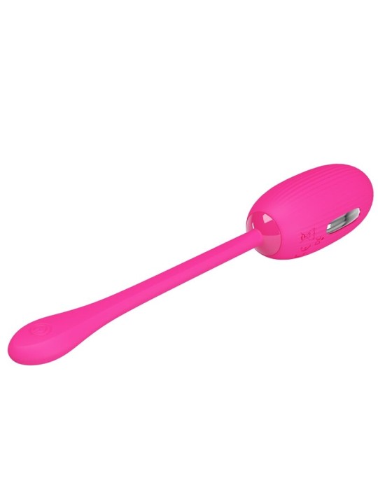 PRETTY LOVE DOREEN HUEVO VIBRADOR RECARGABLE MAGENTA CONTROL REMOTO